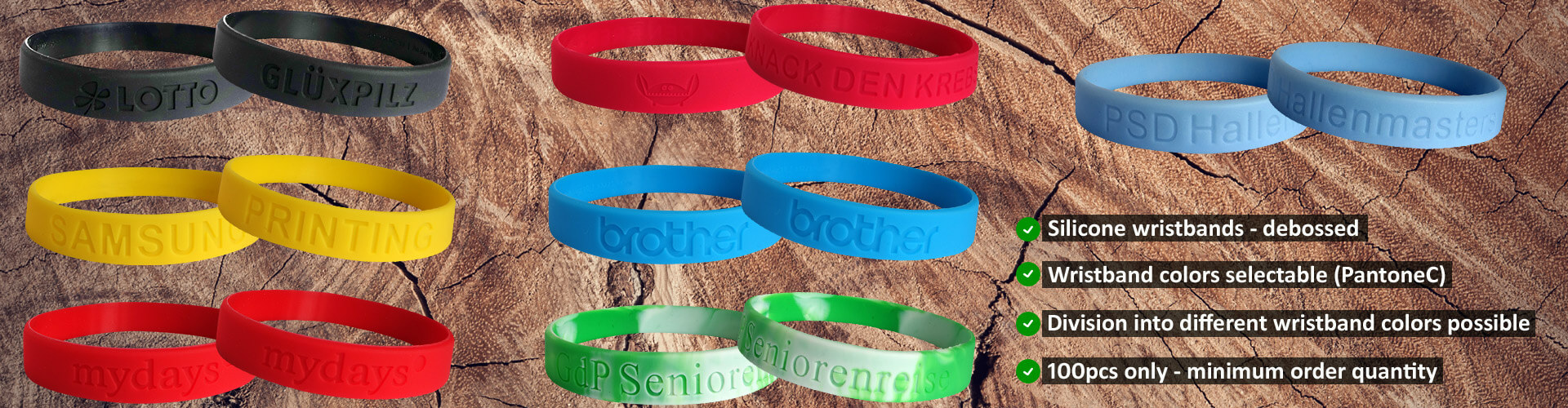 Debossed Motivational Logo Silicone Rubber Bracelets 1 Inch Wide Adult Size  For Promotional Gifts From Matchgift, $22.85 | DHgate.Com