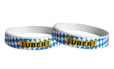 silicone bracelets as vip wristbands