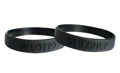 silicone wristbands debossed logo